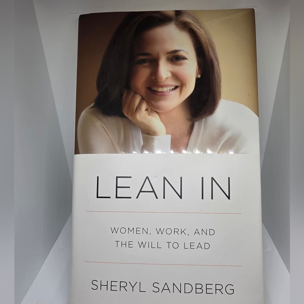 Lean In by Sheryl Sandberg Hardcover Book